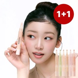 The Saem [1+1]The Saem Cover Perfection Pen Concealer 6colors 1.5 Natural Beige Clear Beige / [1+1]더샘 커버 퍼펙션 펜 컨실러 6colors 1.5 내추럴 베이지 클리어 베이지