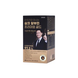 Anguk Health 마시는 실크 알부민 프리미엄 골드 30포 1박스 (1개월분) Drinking Silk Albumin Premium Gold 30 Sachets 1 Box (1 Month Supply)