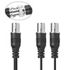 YACSEJAO 2PCS BNC 2 in 1 Splitter Cable BNC Male