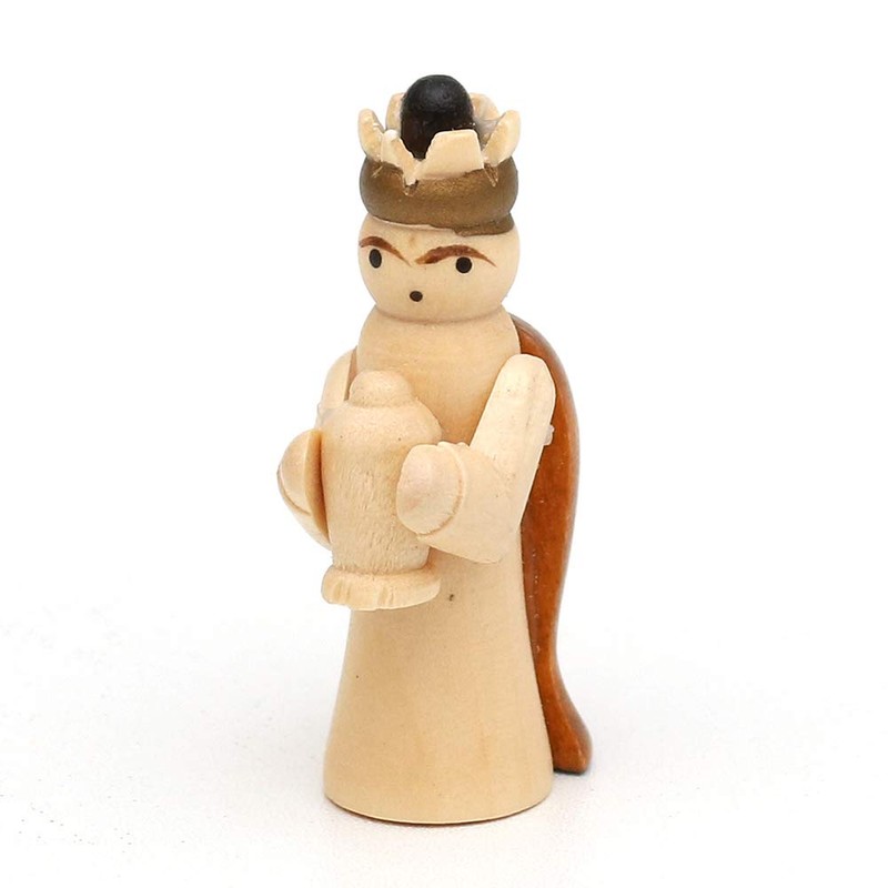 Dekohelden24 Wooden Nativity Figures, Size Selectable Via Drop Down Menu