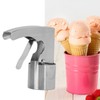 Cylinder Ice Cream Scoop S304 Stainless Steel Ergonomic Design, Adjustable