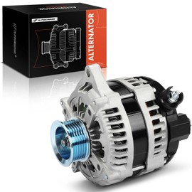 A-Premium Alternator Compatible with Ford Edge 2015 2018 3.5L & Lincoln Continental 2017-2020 3.7L, MKX 2016-2018 3.7L, MKZ 2014-2016 3.7L, 12V 175A 6-Groove Decoupler Pulley Clockwise
