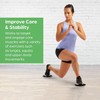 QHFlashbuy Sliding discs, pack of 2 sliders, fitness sliding discs,