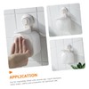Mobestech Wall Mounted Soap Dispenser No Drill Suction Cup Shampoo