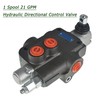Timunr 1 Spool 21GPM Hydraulic Directional Control Valve, 3600PSI SAE
