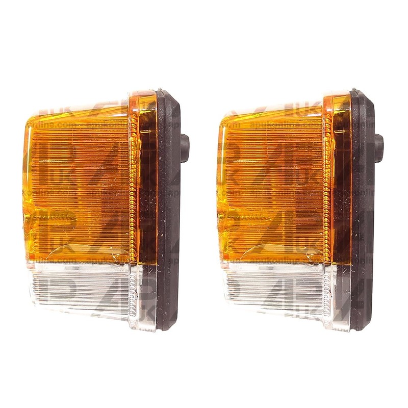 APUK 2X Front Side Indicator Light Lamp Replacement for John