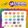 Crayola Erasable Colored Pencils (24ct), Kids Coloring Pencils for Coloring