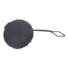 Puruoda Unpainted Right Front Bumper Tow Hook Cover Compatible with Alfa Romeo Giulia 2015-2021 156107976 Tow Hook Cover