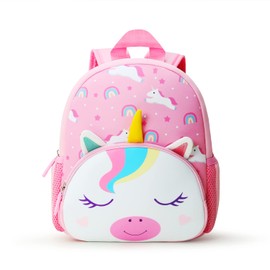 Toddler Backpack Preschool Backpack Toddler Bag Mini Animal Cartoon Travel Bag for Boys Girls