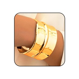 Jovono Boho Bangle Open Bangles Chunky Design Bangle Jewelry 1 Piece for Women