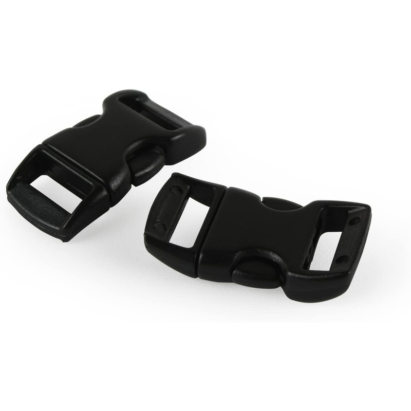 Grenhaven 10 Pcs Set Mini Plastic Snap Buckles for 3/8”