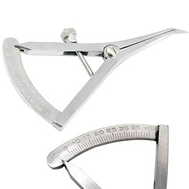 AAProTools Castroviejo Caliper Graduated 0-40MM Curved 3.5" High Premium Grade