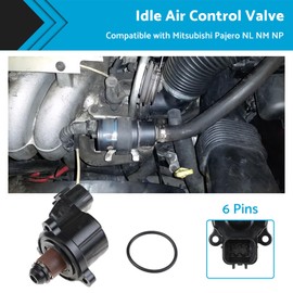 MAX COOL Idle Air Control Valve Suitable for Mitsubishi Pajero NL NM NP 6G74 3.5L V6