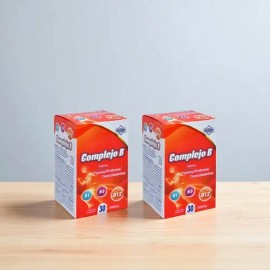 Complejo B Vitamina B1 B12 B6 Pack Con 60 Tabletas                                                                                                    