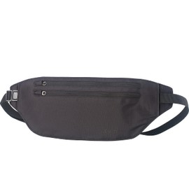 Lifeventure Unisex Lifeventure Waterproof Body Wallet Waist, Black, One Size UK