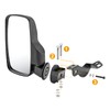 Wsays Side Rear View Mirrors Kit Compatible with Polaris General