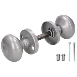 KOTARBAU® Rotating Door Knob Grey Ideal Equipment for Garage Side Doors in Residential and Commercial Premises