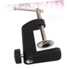 Gadpiparty 1PC Sturdy Metal Table Clip Thickened Round Buckle Desktop