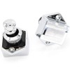 2pcs Chrome Push Button Catch Door Lock 17-25mm for Boat