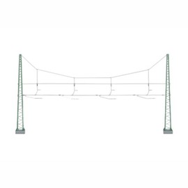 Marklin HO Catenary Cross Span Assembly for 4 Tracks