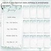 Perpetual Monthly Wall Calendar for Birthdays, Anniversaries & Special Dates