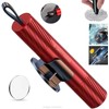 2-in-1 Car Safety Hammer: Emergency Window Breaker, Seatbelt Cutter, Glass