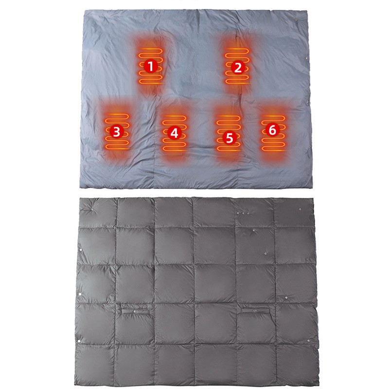 USB Heated Blanket Wearable Heated Blanket Electric Blanket Shawl Shoulder