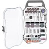 Genesis GART208 208-Piece Universal Rotary Tool Accessory Set with Durable