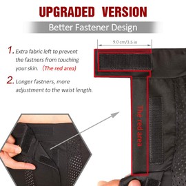 Aeike Hip Protector Snowboard Protector Lower Body Protector Kettle Pants EVA Breathable Shock Absorption Flexible S/M/L/XL/XXL for Men Women
