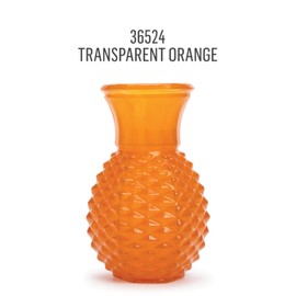 FolkArt Murano Transparent Acrylic Glass Paint, Orange, Perfect for Indoor and Outdoor Arts and Crafts Projects, 2 fl oz, 36524