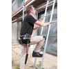 kwb Hammerhalter (aus Leder, mit beweglichem Bügel aus Metall, am