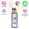 Color Swell Bulk Crayons 4 Packs - Restaurant Crayon Packs