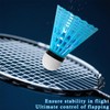 FYSL Shuttlecock Set of 12 Durable Badminton Balls, High-Quality Nylon