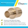 SharkBite 1-1/2 x 1 Inch Brass Crimp Reducing Coupling, PEX