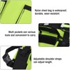 Multifunctional Nylon Waterproof Chest Bag Reflective Safety Tooling Vest for