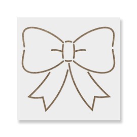Bow Ribbon Stencil - Reusable Stencils for Painting - Create DIY Bow Ribbon Crafts and Projects