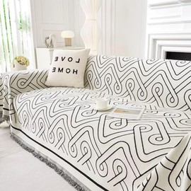 Deisy Dee Sofa Covers for 3 Cushion Couch Sofa Chenille Sofa Slipcover Couch Covers for Sectional l Shaped Couch Pets Protector Furniture Covers (Triangle, 71" x 134")