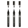 Molotow Blackliner Black Marker Brush - MO200486, Black