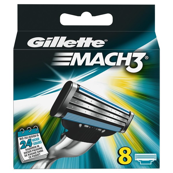 Gillette MACH3 Lot de 8 lames