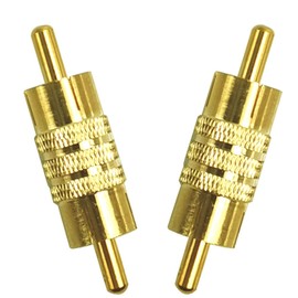 Greluma Pack of 4 RCA Male to Male, RCA Connector Adapter