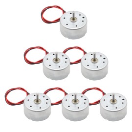 AYWHP 6 x Mini Electric Motor DC Motor 3 V 1730 rpm for DIY Toys, Wind Generator