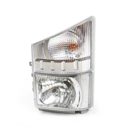Jecoupoon Left Driver Side Headlight Assembly w/Corner Lamp Compatible with NPR NPR-HD NQR NRR 2008-2020 8975851712