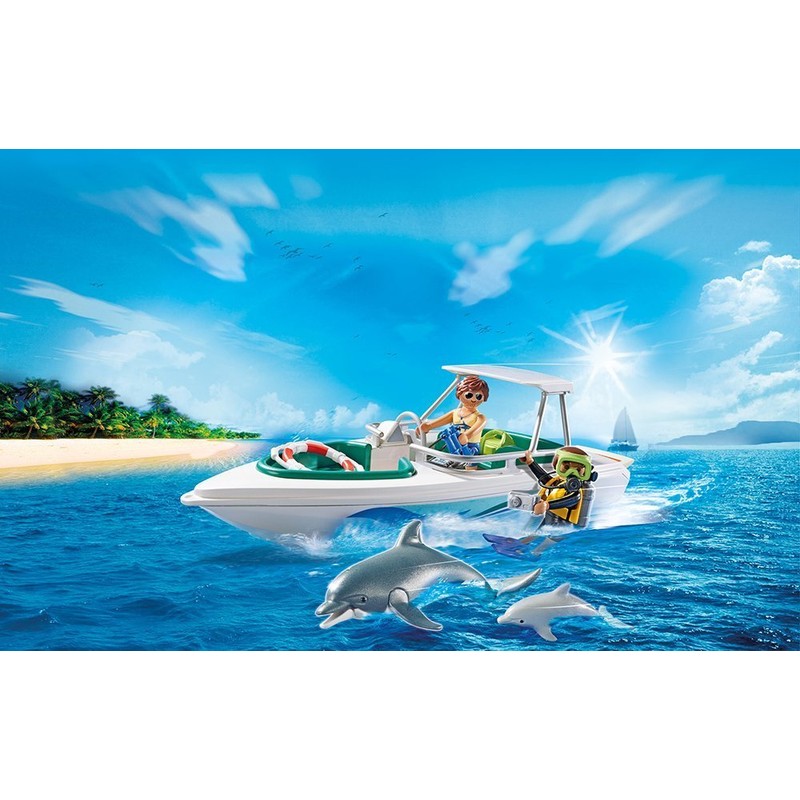 Playmobil 6981 Diving Trip with sports boat
