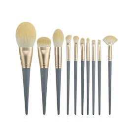Juego de brochas de Maquillaje, 10 uds., Base en Polvo, pestañas, Sombra de Ojos, brocha de Maquillaje Regalo de elección para mamá, Esposa o Amiga.
