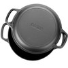 EDGING CASTING Pre-Seasoned Cast Iron Dutch Oven Pot with Skillet