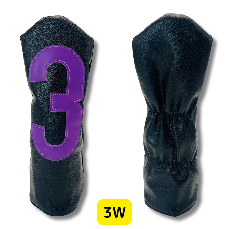Golf Headcover, Stylish and Cool, Big Number Headcover, Prevents Mistakes,