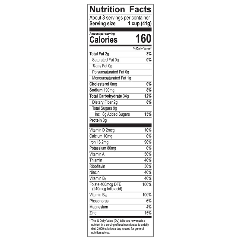 Honey Bunches of Oats Vanilla Cereal, Breakfast Cereal with Crunchy