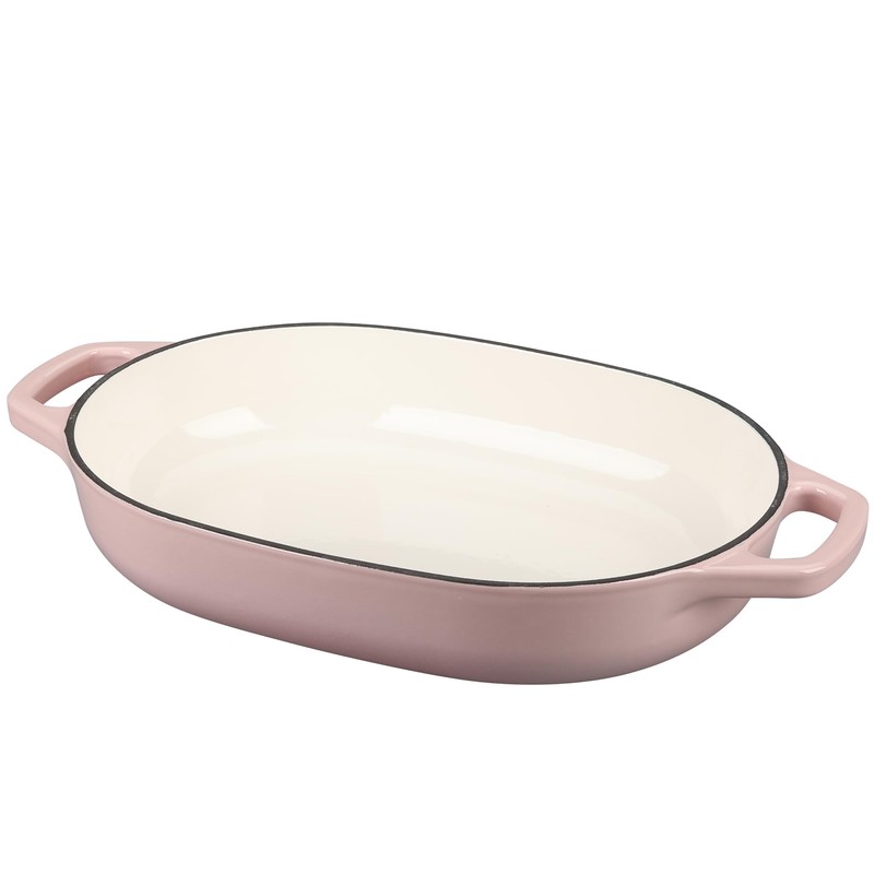 EDGING CASTING Enameled Cast Iron Dutch Oven Pot with Lid,