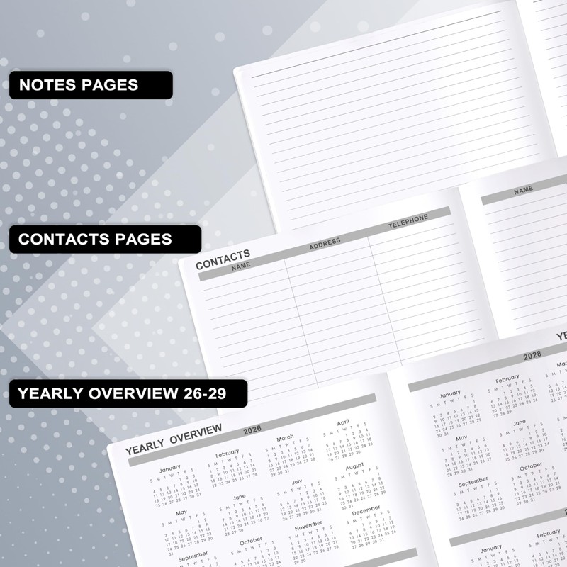 2026-2028 Monthly Planner - 3 Year Monthly Planner 2026-2028, Jan.2026