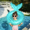 HappyHome Kids Float Ring, Mermaid, Kids' Float, Cute with Backrest,